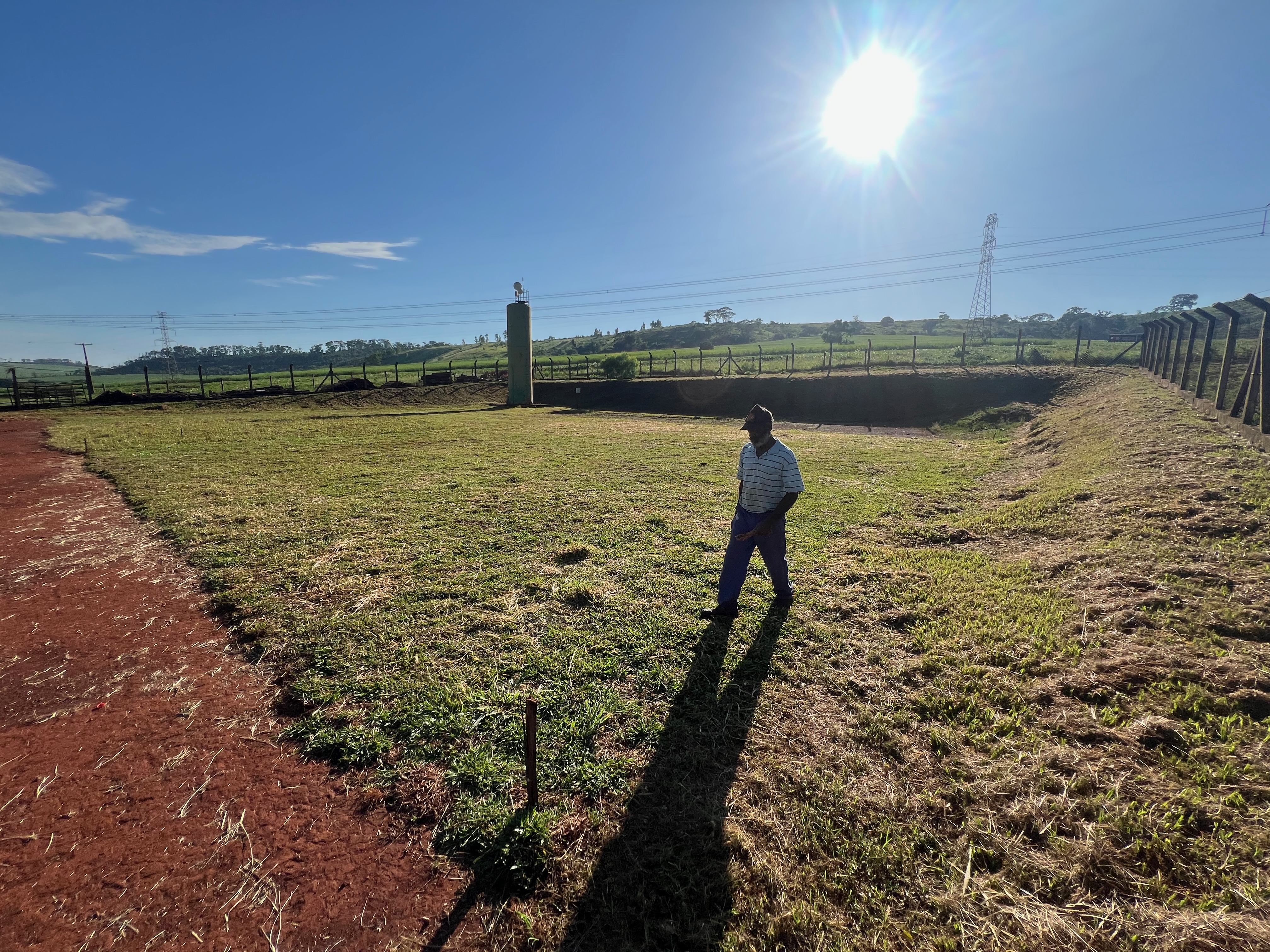 Campo do Estádio dos Amaros - Vista 2