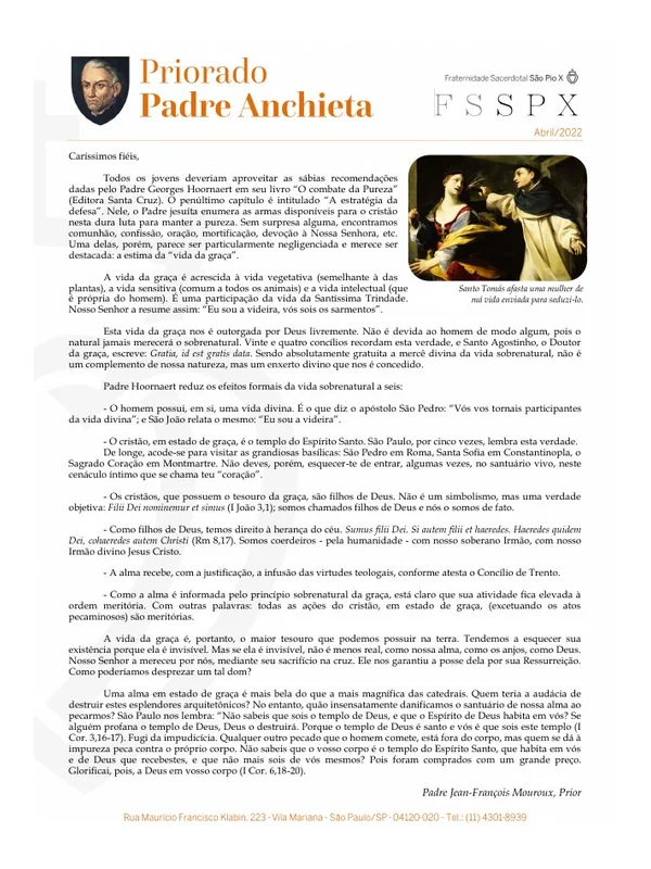 Capa do boletim de Abril de 2022