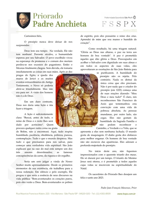 Capa do boletim de Janeiro de 2023