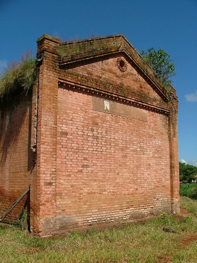 Estação Manoel Amaro antes da restauração — registro 1