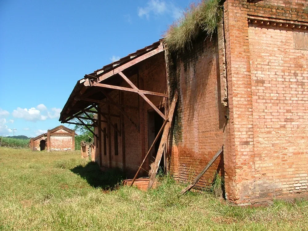 Estação Manoel Amaro antes da restauração